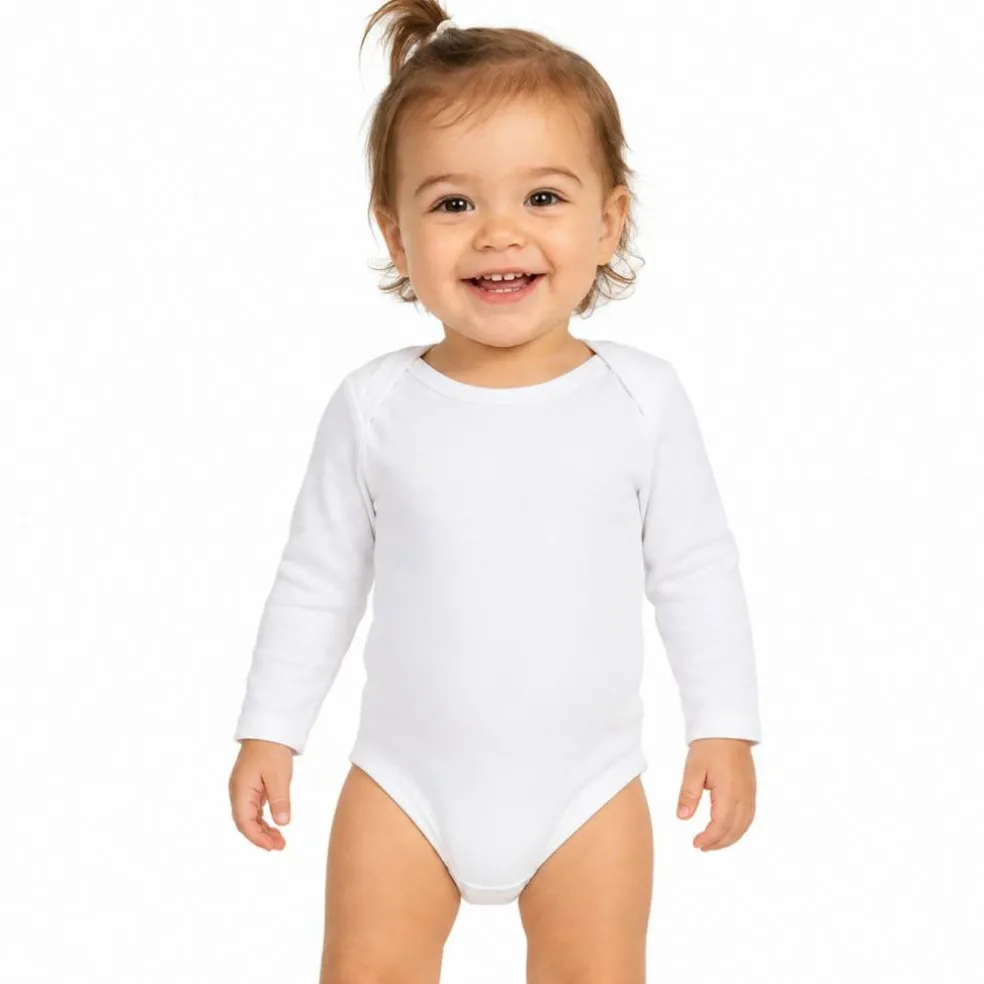 Rabbit Skins Infant Fine Jersey Long Sleeve Bodysuit Free Shipping