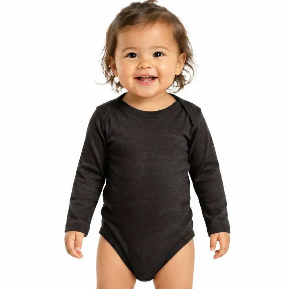 Rabbit Skins Infant Fine Jersey Long Sleeve Bodysuit Free Shipping