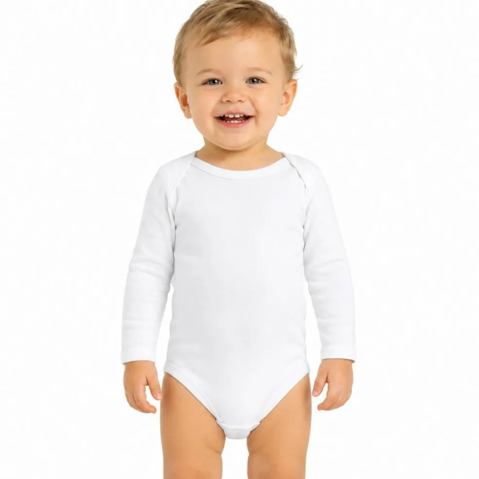 Rabbit Skins Infant Fine Jersey Long Sleeve Bodysuit Free Shipping