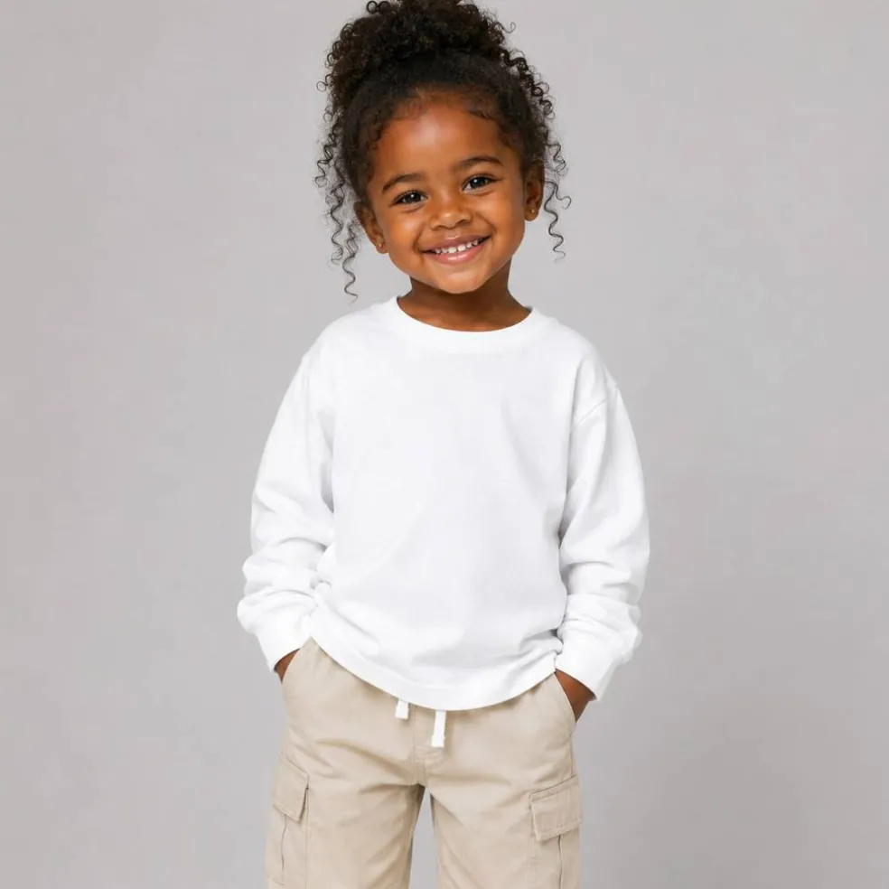 Rabbit Skins Toddler Cotton Jersey Long Sleeve TShirt Free Shipping