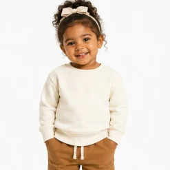 Rabbit Skins Toddler Fleece Crewneck Long Sleeve Sweatshirt
