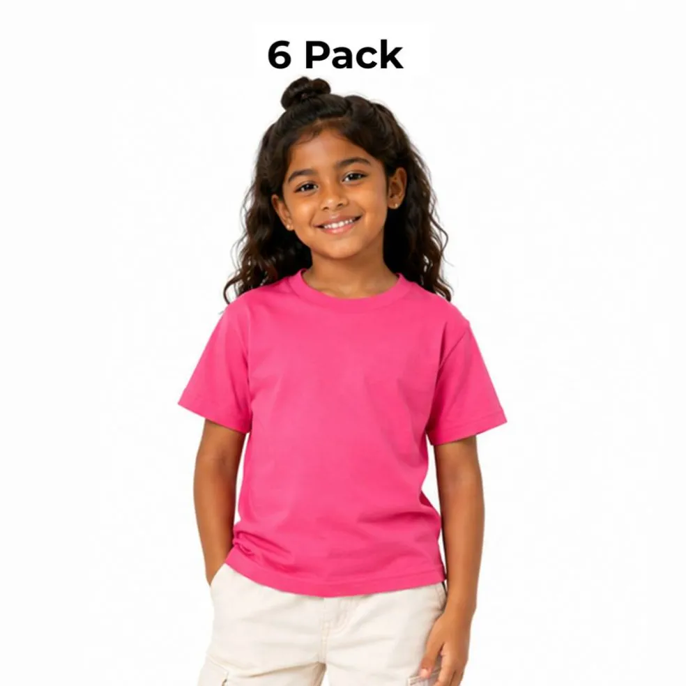 Rabbit Skins Youth Cotton Jersey Short Sleeve TShirt Free Shipping