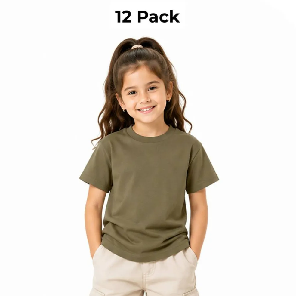 Rabbit Skins Youth Cotton Jersey Short Sleeve TShirt Free Shipping