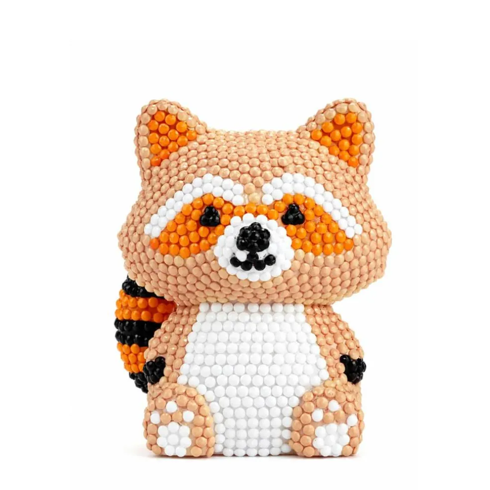 3.25" Raccoon Mystery 3D Diamond Art Kit by Make Market®