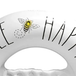 Rae Dunn Bee Happy Chair Lounger