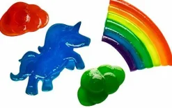 Rainbow Gummy Candy Lab - Unicorns, Clouds & Rainbows! Sweet Science STEM Experiment Kit, Make Your Own Gummy Candies in Cool Shapes & Colors