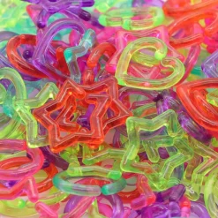 Rainbow Heart, Star & Circle Chain Links by Creatology™