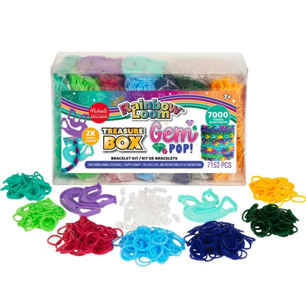 Rainbow Loom® Gem Pop! Treasure Box™ Bracelet Kit