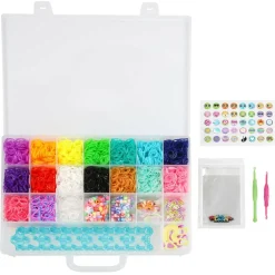 Rainbow Loom® Mega Combo Set™ Loomi-Pals™ & Sticker Pendants Bracelet Making Kit