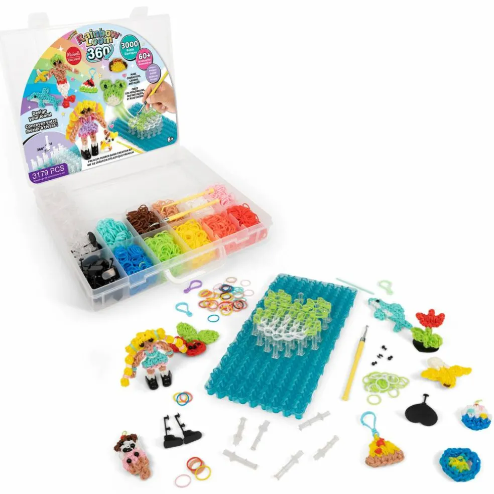Rainbow Loom® 360™ Premium Rubber Band Creation Kit