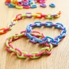 Rainbow Plastic Chain Links by Creatology™, 400ct.