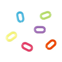 Rainbow Plastic Chain Links by Creatology™, 400ct.