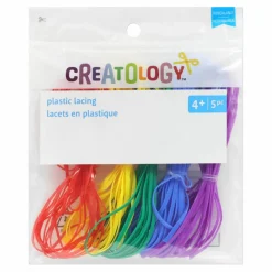 Rainbow Plastic Lacing by Creatology™