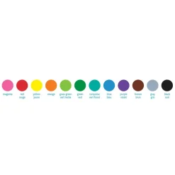 Rainbow Washable Dot Markers by Creatology™