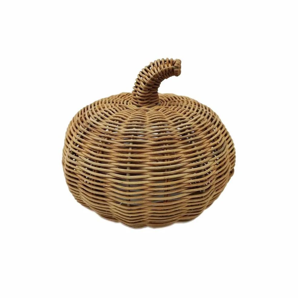 8" Rattan Pumpkin Tabletop Décor by Ashland®