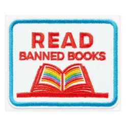 Read Banned Books Embroidered Iron-On & Adhesive Patch by Make Market®