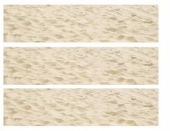 Real Beach Sand Edible Icing Image for Cake or Cupcake Cookie Topper