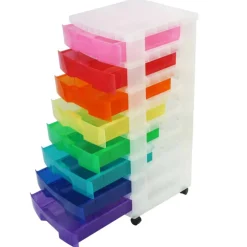 Really Useful Boxes® 8 Drawer Rolling Cart