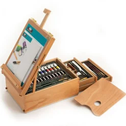 REA6000 | Mixed Media Artist Easel Set - 104pc