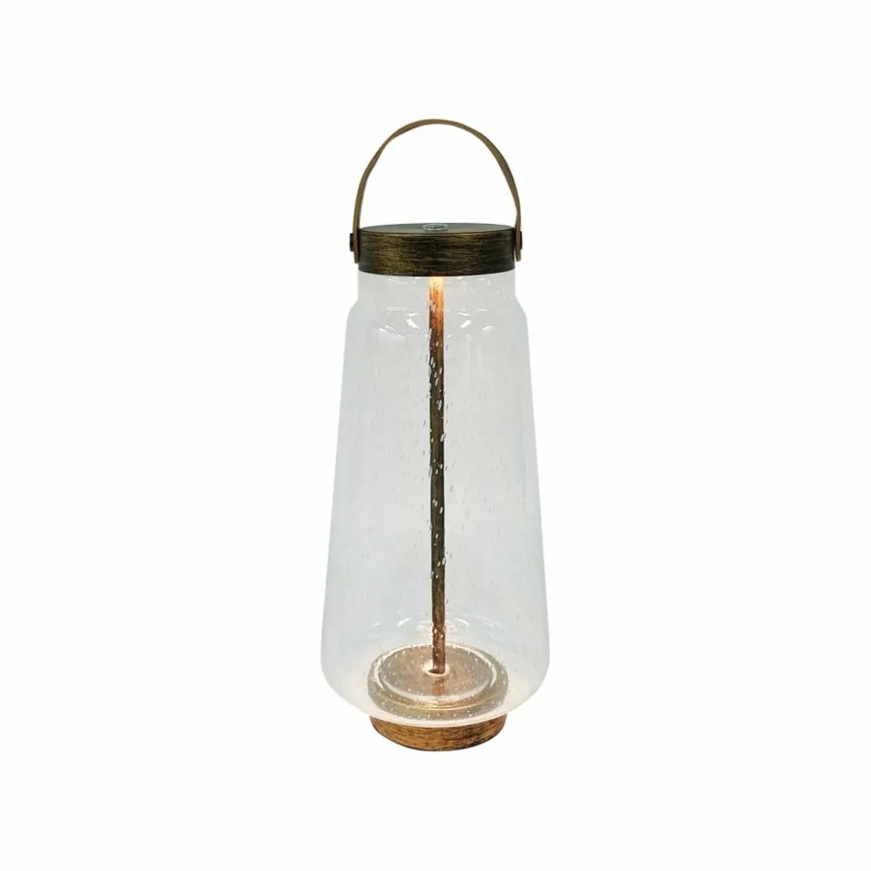 Rechargeable Glass Table Lamp by Ashland®