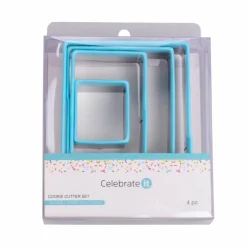 Rectangle Stainless Steel Nested Cookie Cutter Set by Celebrate It®