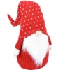 Red and White Christmas Gnome | 12" Plush Sitting Holiday Decor-289933