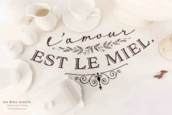 Redesign Décor Transfers L'amour Est Le Miel 26"x35" 655350633004