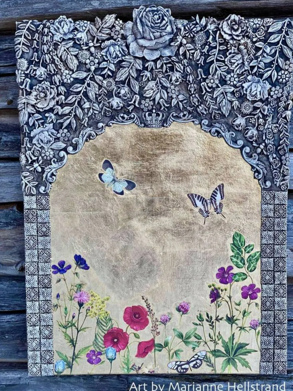Redesign Decor Transfers Floral Collection 24"x34" 655350640576