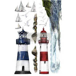 Redesign Decor Transfers Lighthouse 24
