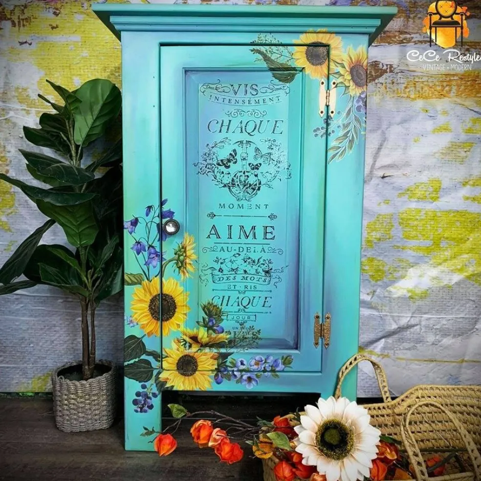 Redesign Decor Transfers Sunflower Fields 25.1"x32" 655350644840