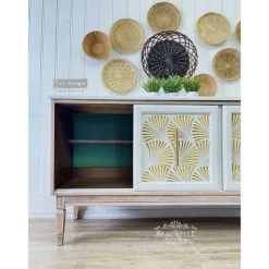 Redesign With Prima Decor Transfers - Geo Wave - total sheet size 24