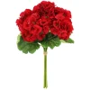 14" Red Geranium Real Touch Bush by Ashland®