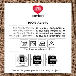 Red Heart® Comfort Shimmer™ Yarn