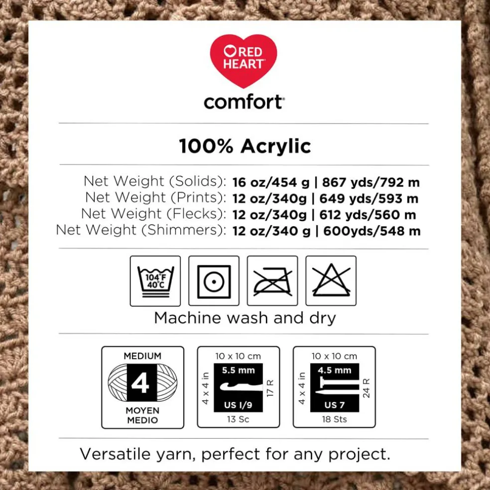Red Heart® Comfort™ Variegated Yarn