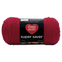 Red Heart Super Saver Yarn - Cherry Red, 7 oz