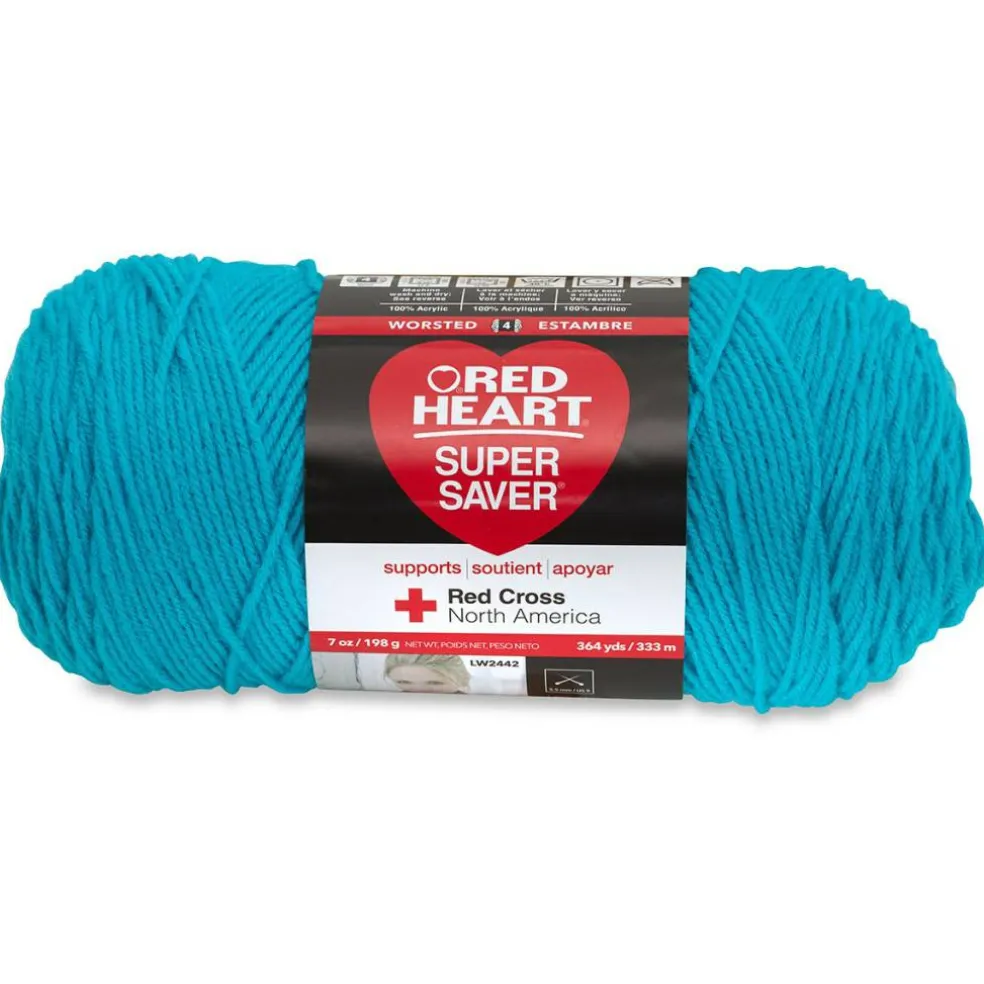 Red Heart Super Saver Yarn - Turqua, 7 oz