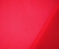 Red Poly Spandex Stretch Solid Stretch Lamour Woven Fabric By the Yard