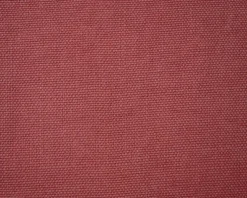 Red Washed Irish Linen Moygashel Slub Solid Canvas Woven Fabric By the Yard