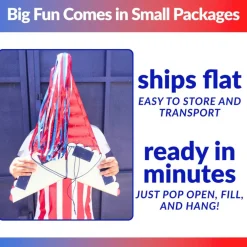 Red, White, and Blue Patriotic Piñata
