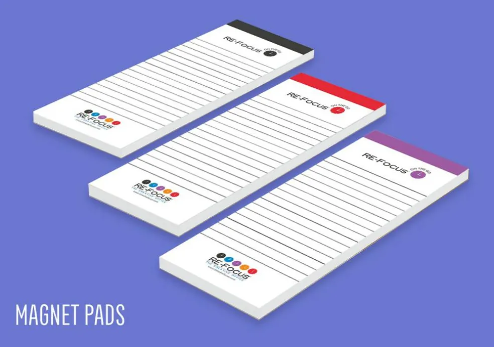 RE-FOCUS ON THE GO MAGNET PADS, 3 PACK