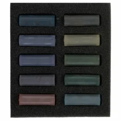 Rembrandt 10 Color Half Stick Soft Pastel Set
