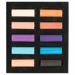 Rembrandt 10 Color Half Stick Soft Pastel Set