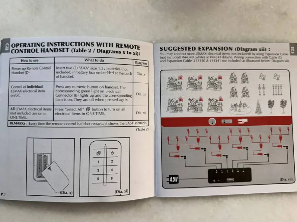 Remote Control Box - Lemax