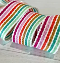 Retro Sweater Vibes 1.5” Cotton Webbing