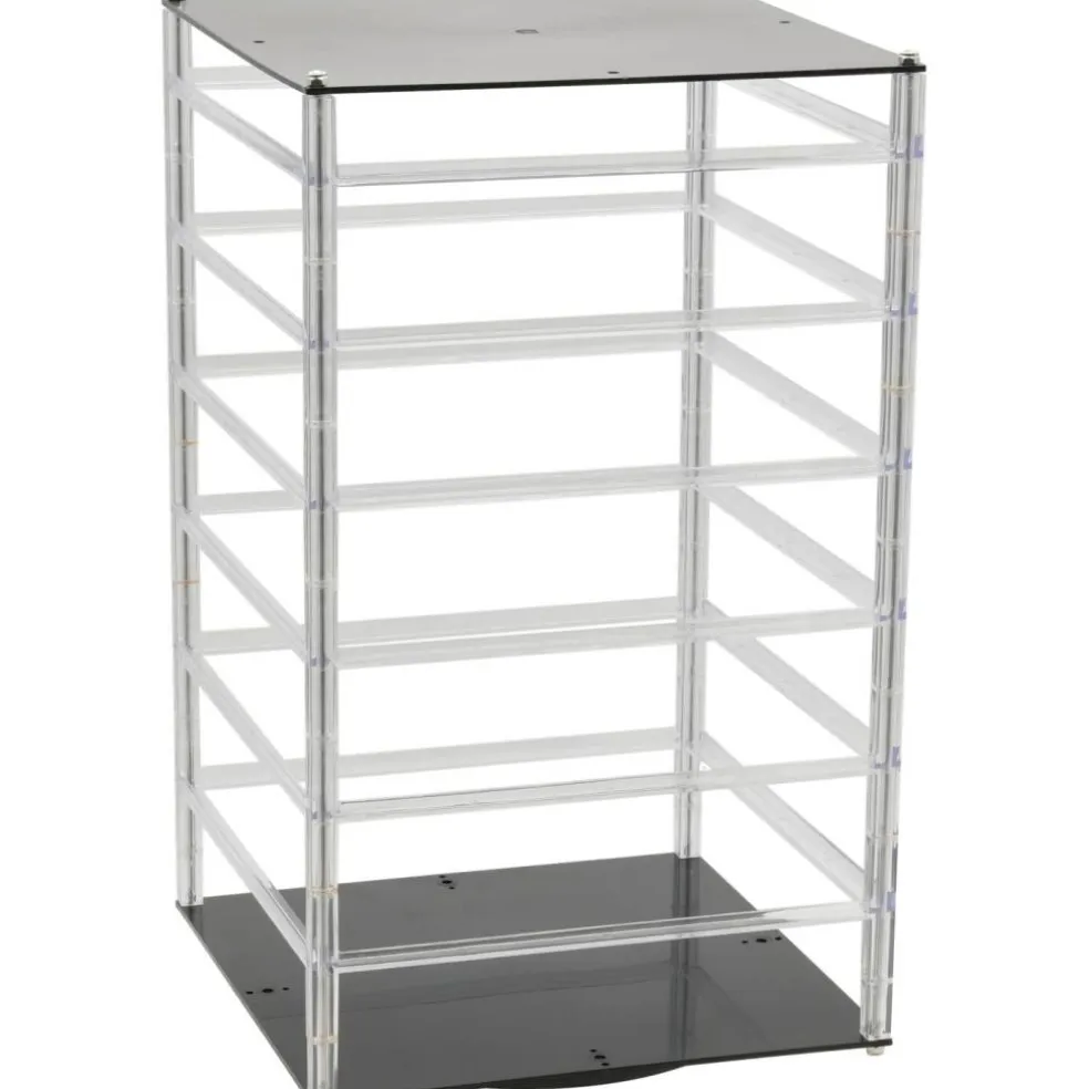 Revolving Rotating Acrylic Earring Display & 100 2" Cards
