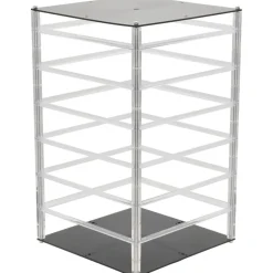 Revolving Rotating Acrylic Earring Display & 100 2