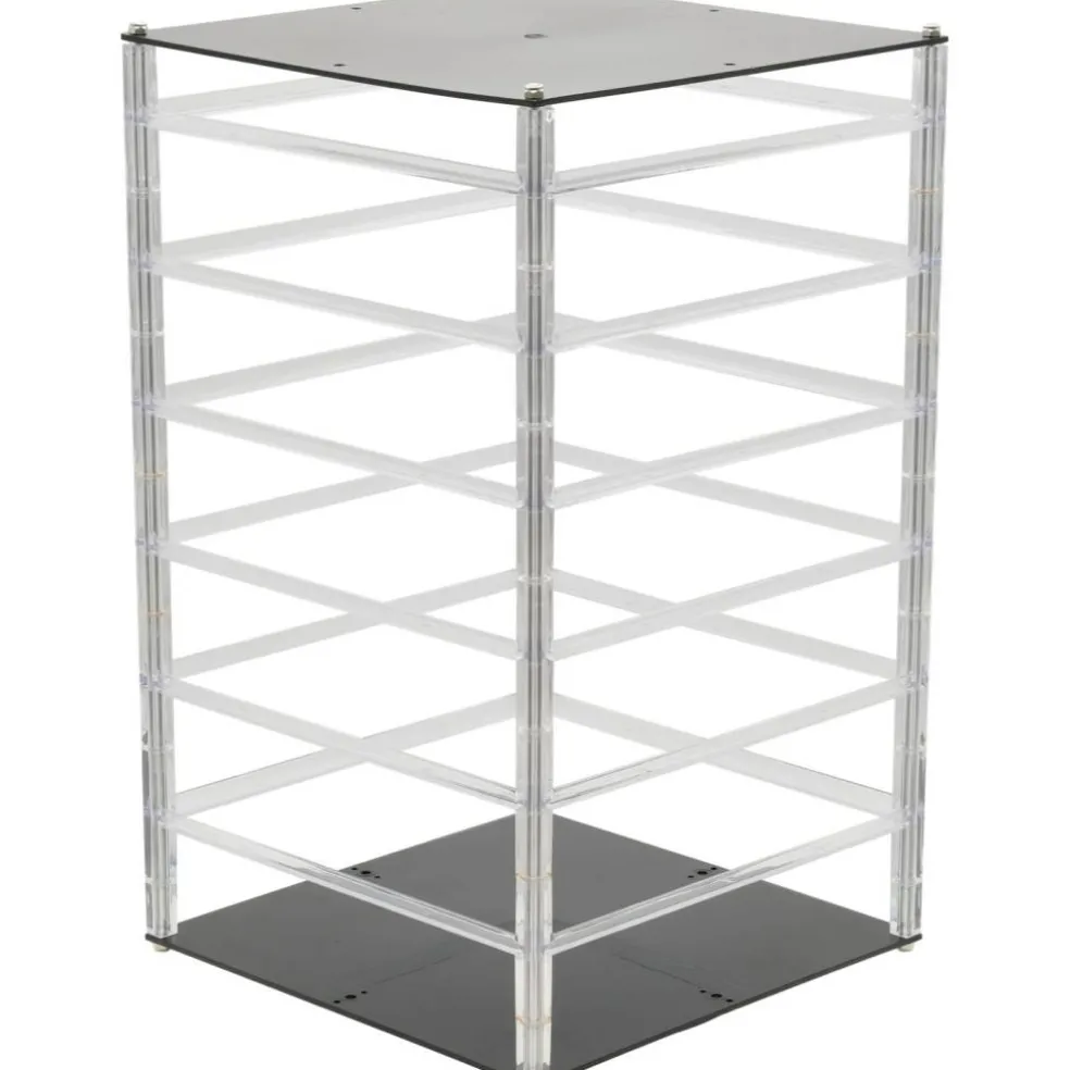 Revolving Rotating Acrylic Earring Display & 100 2" Cards
