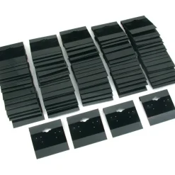 2 Revolving Rotating Earring Jewelry Display Racks 100 Hanging Cards New