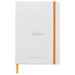 Rhodia Dotted Goalbook - 5-1/2" x 8-3/4", White