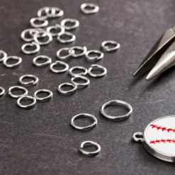 Rhodium Jump Rings by Creatology™